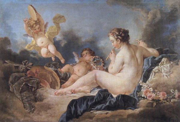 Francois Boucher The Muse Euterpe china oil painting image